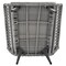 Manhattan Comfort Cannes Rope Wicker 3-Piece Patio Conversation Set with Cushions in Grey OD-CV012-GY - alternate 4